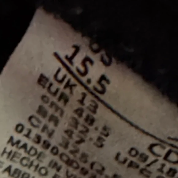 Nike Air Men's Black, Red, and Blue Sneakers - Picture 9 of 16